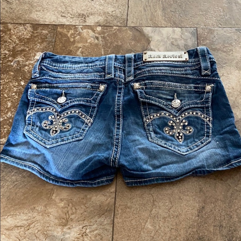 Rock Revival Jean Shorts